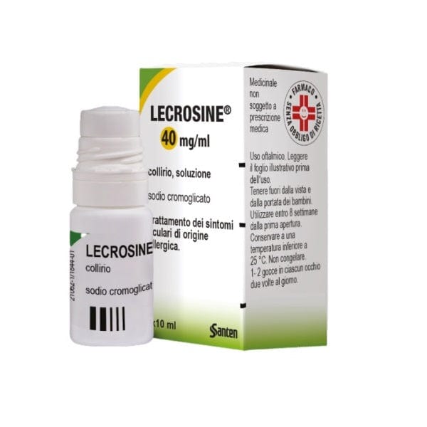 Lecrosine 40 mg/ml collirio, soluzione  sodio cromoglicato