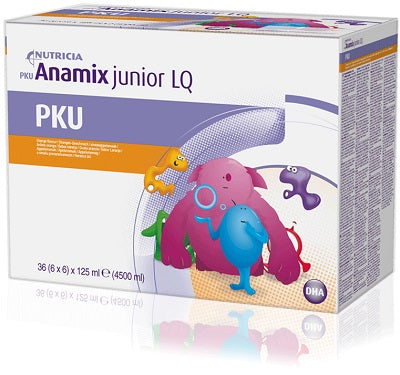 Pku anamix junior liquid arancia 36 pezzi