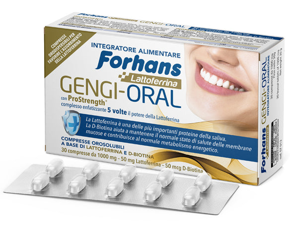 Forhans lattoferrina gengi oral 30 compresse