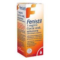 Fenistil 1 mg/ml gocce orali, soluzione fenistil 1 mg compresse rivestite dimetindene maleato