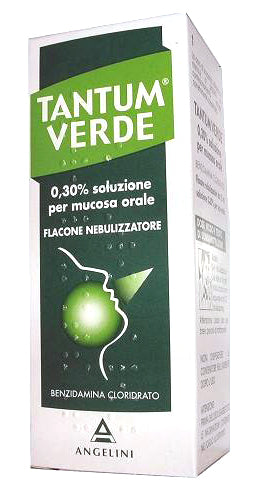 Tantum verde 0,30% spray per mucosa orale, soluzionebenzidamina cloridrato