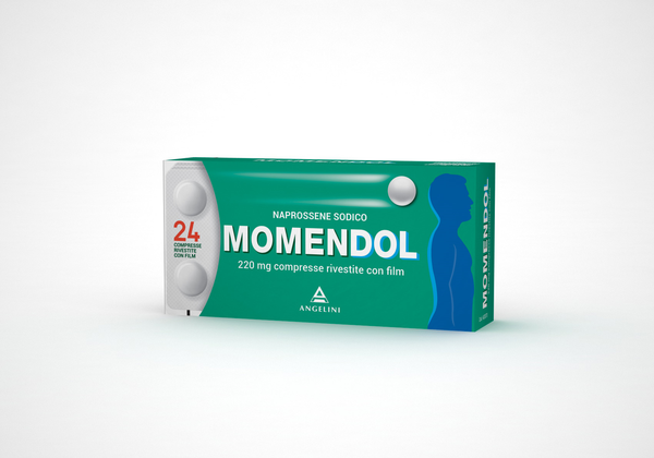 Momendol 220 mg compresse rivestite con film  naprossene sodico