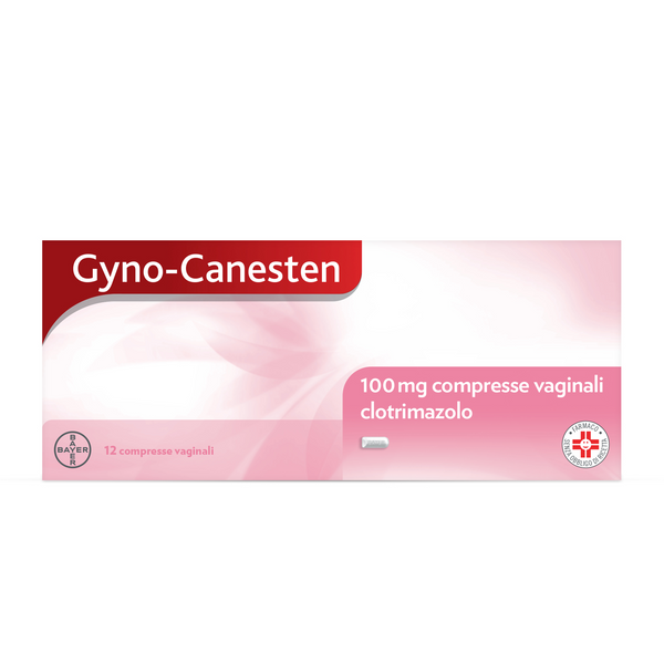 Gyno-canesten  100 mg compresse vaginali  clotrimazolo