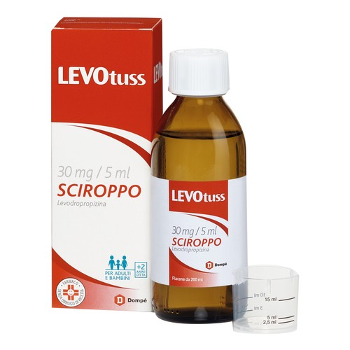 Levotuss 30 mg/5 ml sciroppo levodropropizina