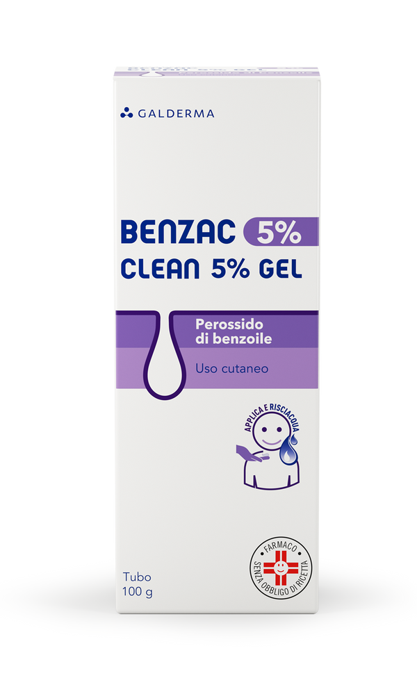 Benzac 5% gel  perossido di benzoile