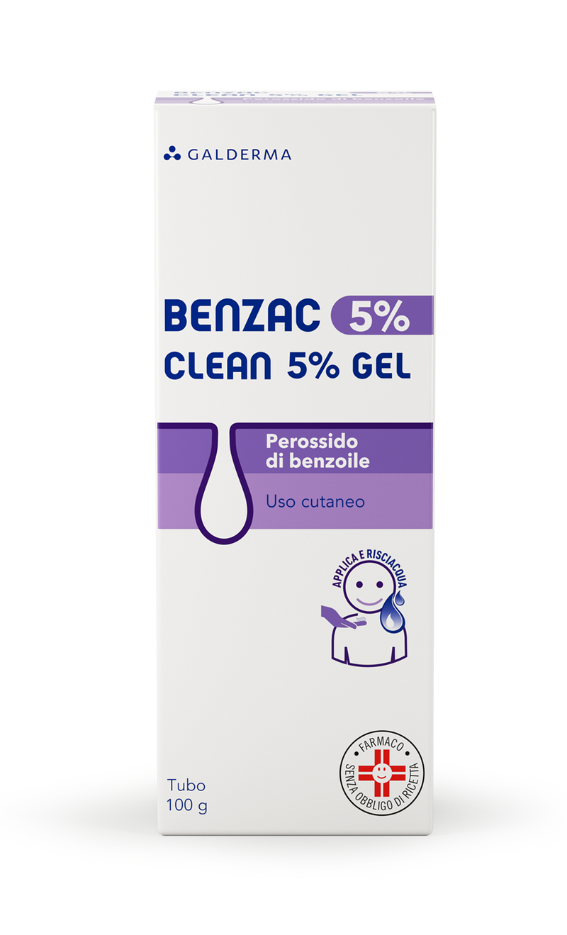 Benzac 5% gel  perossido di benzoile