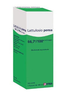 Lattulosio pensa 66,7g/100 ml sciroppo  lattulosio    medicinale equivalente