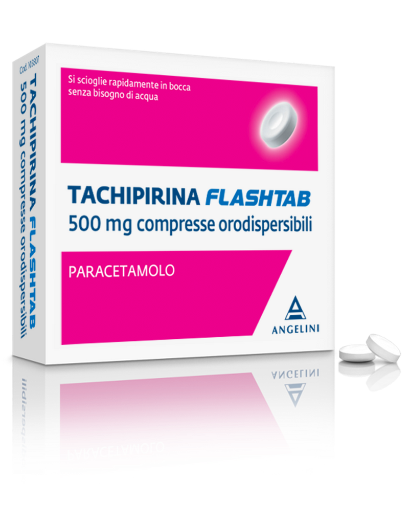 Tachipirina flashtab 250 mg compresse orodispersibili  paracetamolo