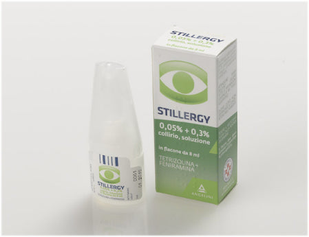 Stillergy 0,05% + 0,3% collirio, soluzione  tetrizolina cloridrato e feniramina maleato