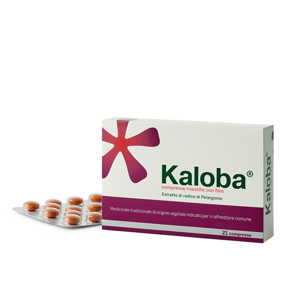 Kaloba compresse rivestite con film  estratto di radice di pelargonio