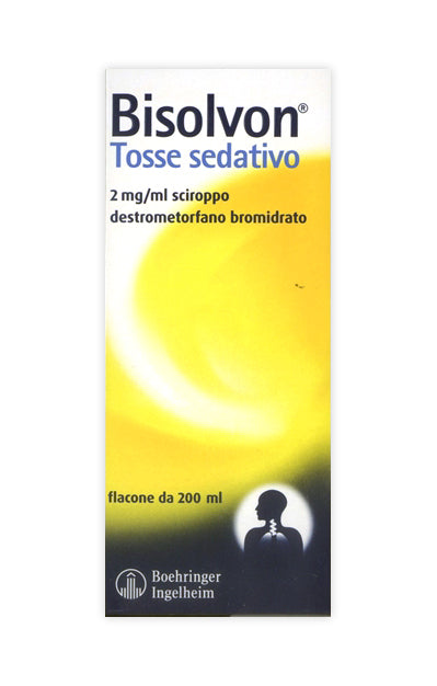 Bisolvon tosse sedativo 2 mg/ml sciroppo  destrometorfano bromidrato