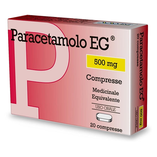 Paracetamolo eg 500 mg compresse  paracetamolo eg 1000 mg compresse  medicinale equivalente