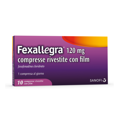 Fexallegra 120 mg compresse rivestite con film fexofenadina cloridrato