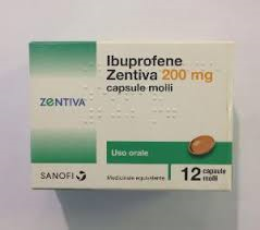 Ibuprofene zentiva 200 mg capsule molli  ibuprofene zentiva 400 mg capsule molli  medicinale equivalente
