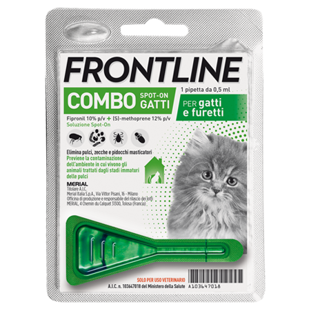 Frontline combo*1pip gatti/fur
