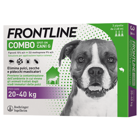 Frontline combo*3pip 20-40kg c