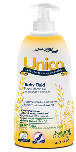 Unico baby fluid con dispenser 500 g