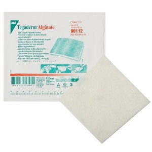 Medicazione in alginato tegaderm alginate assorbente 10x10 10 pezzi