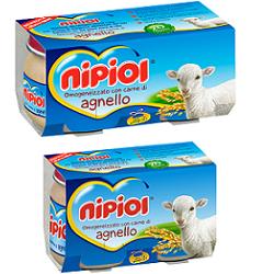 Nipiol omogeneizzato agnello 80 g 2 pezzi
