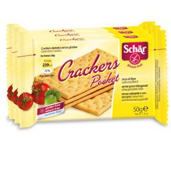 Schar crackers pocket senza lattosio 3 pezzi da 50 g