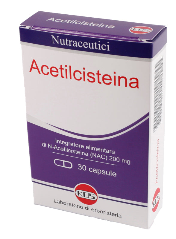 Acetilcisteina 30 capsule 6 g