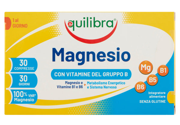 Magnesio con vitamine gruppo b 30 compresse