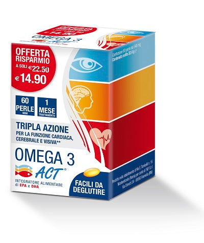 Omega 3 act 60 perle mini