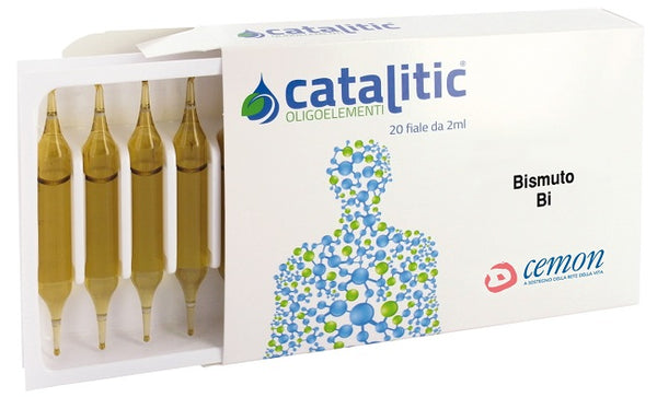 Catalitic oligoelementi bismuto bi 20 ampolle