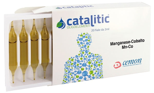 Catalitic oligoelementi manganese cobalto mn-co 20 ampolle