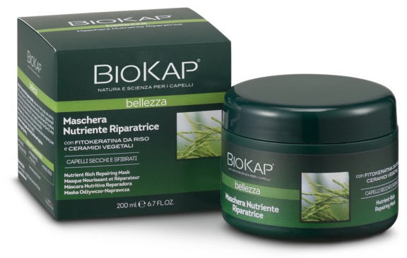 Biokap bellezza maschera nutriente/riparatrice 200 ml biosline