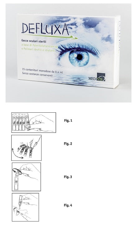Defluxa gocce oculari 15 contenitori monodose da 0,4 ml