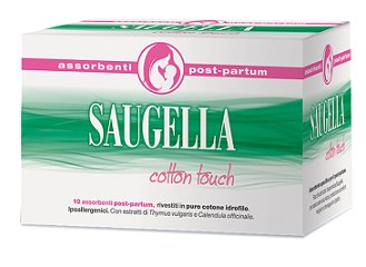 Saugella cotton touch assorbenti postpartum 10 pezzi