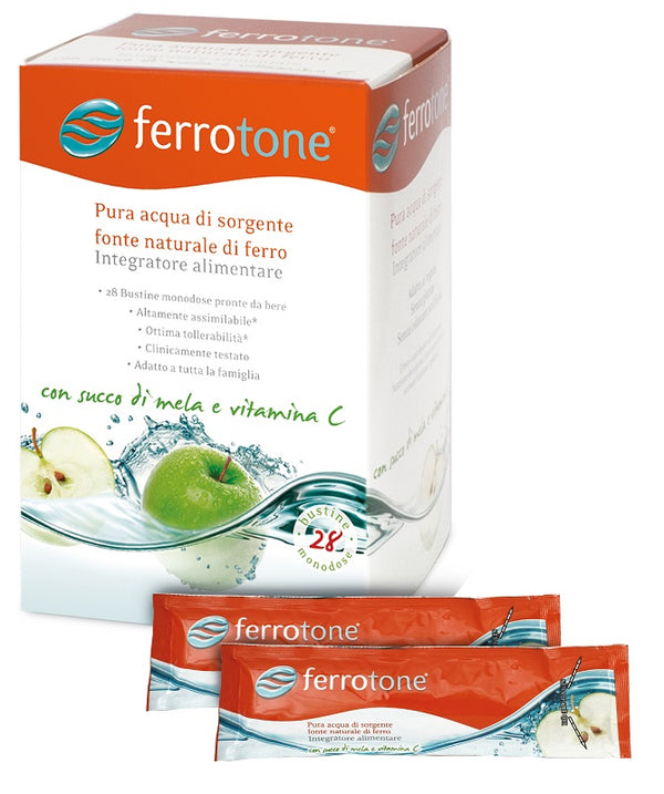Ferrotone apple 28 sacchetti 25 ml