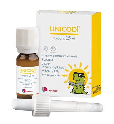 Unicodi' 15 ml fluoro zinco vitamina d3