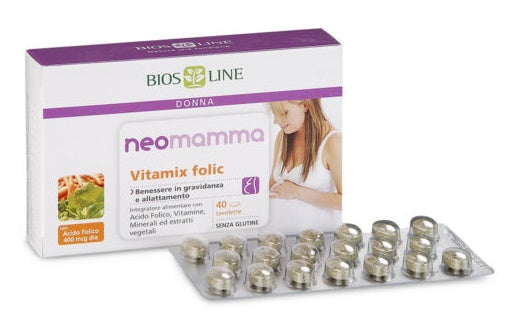 Biosline neomamma vitamix folic 40 compresse new
