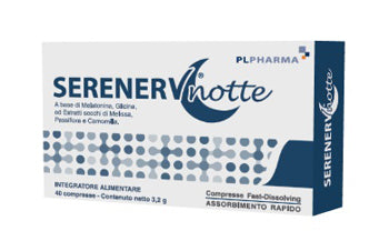 Serenerv notte 40 compresse 0,8 mg