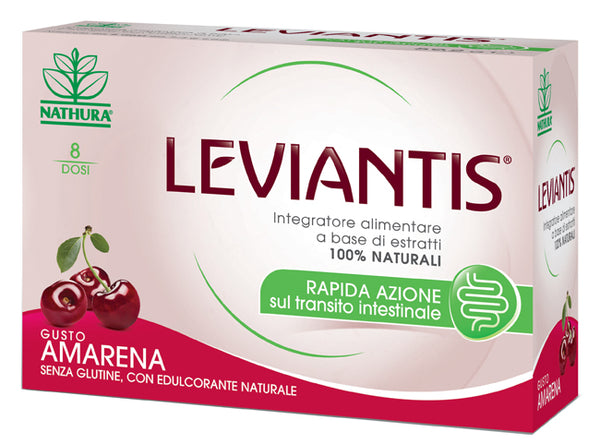Leviantis senza glutine gusto amarena 8 dosi / 16 buste