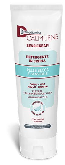 Dermovitamina calmilene sensicream detergente in crema senza sapone per pelle secca e sensibile 250 ml