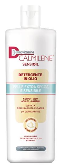 Dermovitamina calmilene sensioil detergente in olio senza sapone per pelle extra secca e sensibile 500 ml