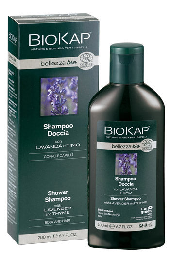 Biokap bellezza bio shampoo doccia cosmos ecocert 200 ml biosline