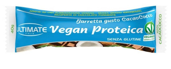 Barretta vegan proteic cacao/cocco 40 g