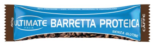 Ultimate italia barretta proteica caffe' 40 g