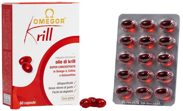 Omegor krill 60 capsule molli