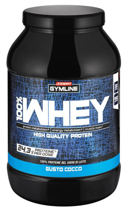 Gymline 100% whey concentrate cocco 900 g