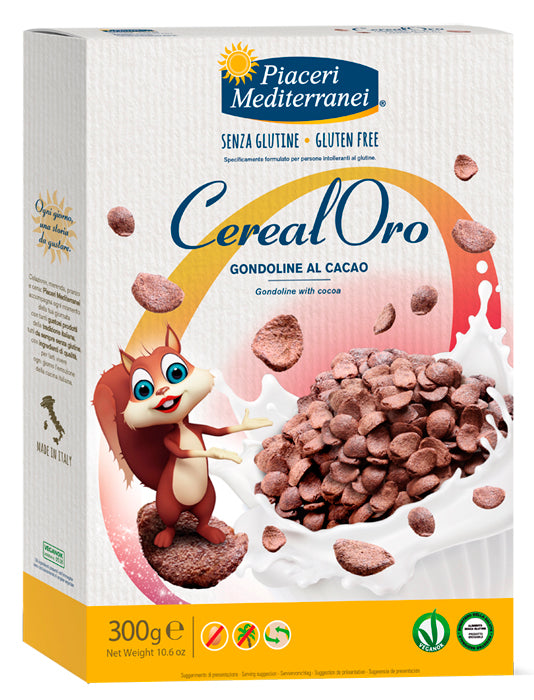 Piaceri mediterranei cerealoro gondoline cacao 300 g