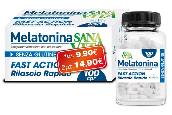 Sanavita melatonina 100 compresse