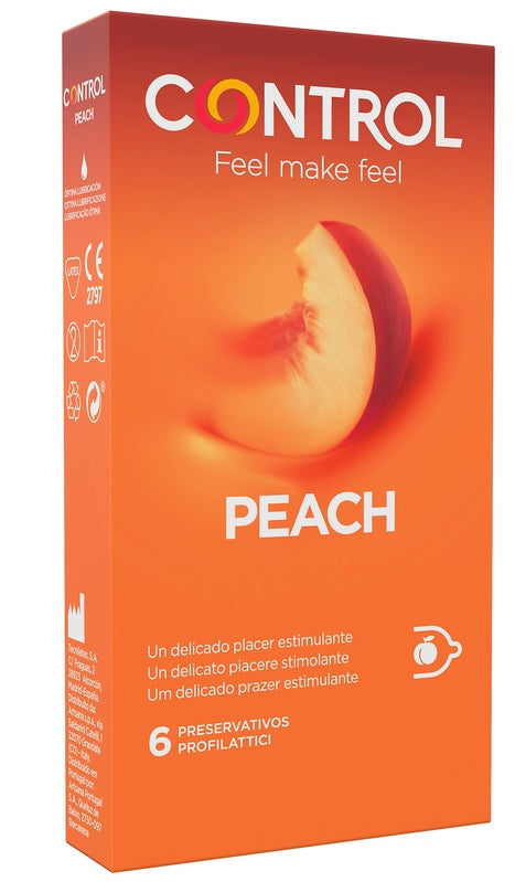 Control peach 6 pezzi