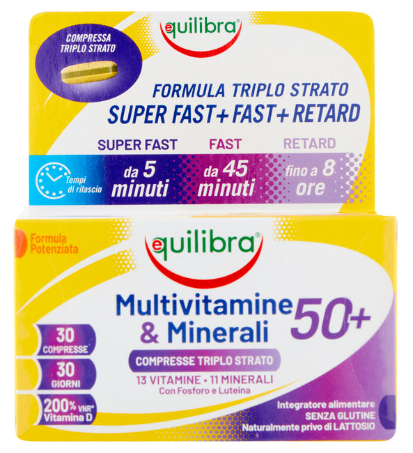 Multivitamine&minerali 50+ 30 compresse