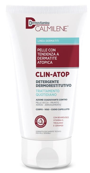 Dermovitamina calmilene clin-atop detergente dermorestitutivo trattamento quotidiano per pelle con tendenza a dermatite atopica 200 ml