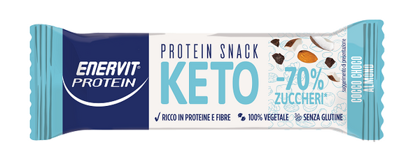 Enervit protein keto snack cocco choco almond 35 g